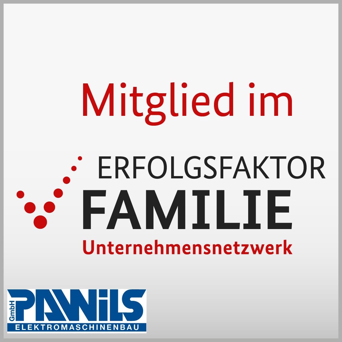 Mitglied im Netzwerk Erfolgsfaktor Familie