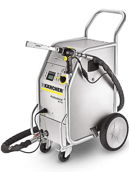 Reinigungsservice mit Trockeneis