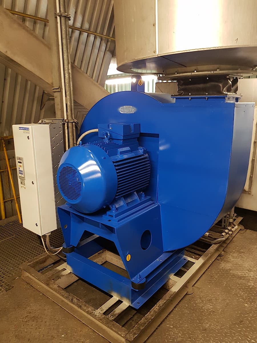 Ventilatoren & Frequenzumrichter – Gemeinschaftskraftwerk - Bild 1