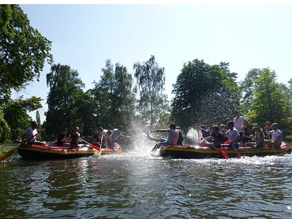 Schlauchboottour Oker