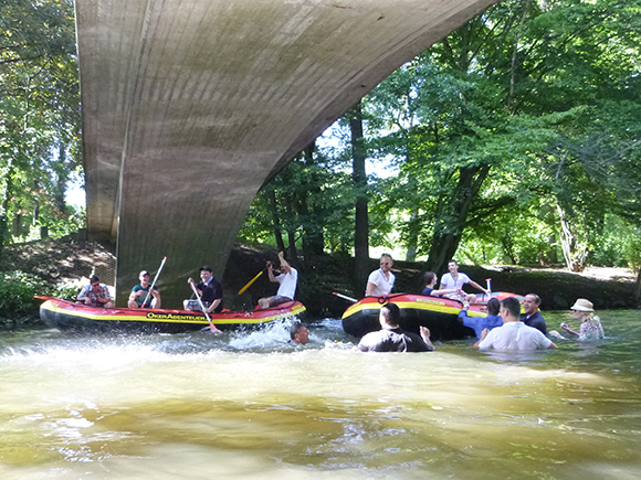 BBQ an der Okercabana